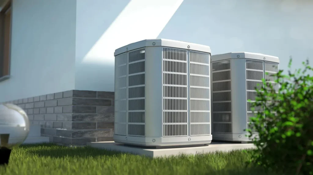 HVAC Company in Stonecrest, GA 1 Heat Pumps installed outside the home for service