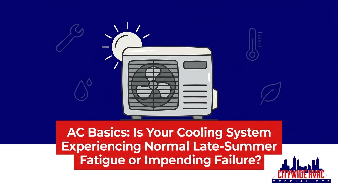 AC Basics: Is Your Cooling System Experiencing Normal Late-Summer Fatigue or Impending Failure? — featured image